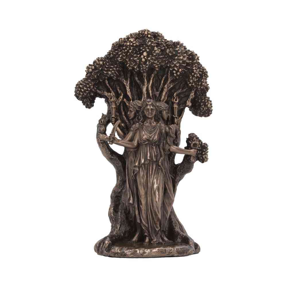 Nemesis Now - Triple Moon Goddess Hecate 18.5cm Figurine - Bronze coloured